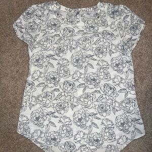 41 Hawthorn Floral Print Women's Top